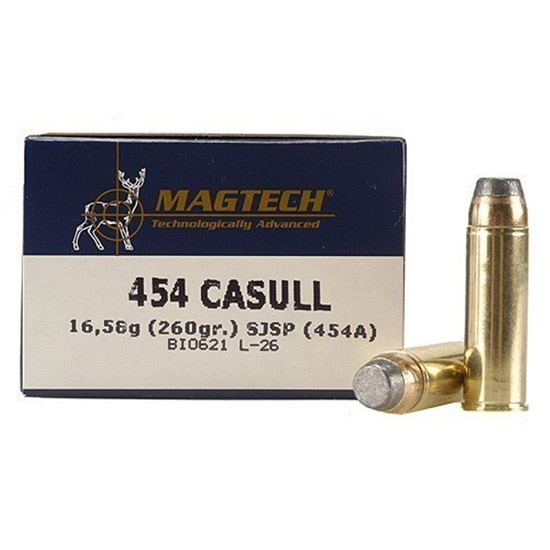 MAGTECH 454CAS 260GR 20/50 - Ammunition